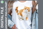 Cat Breed Clipart Bundle, 24 PNGs, an Animal Illustration by Enliven Designs (Thumbnail 5 of 8)