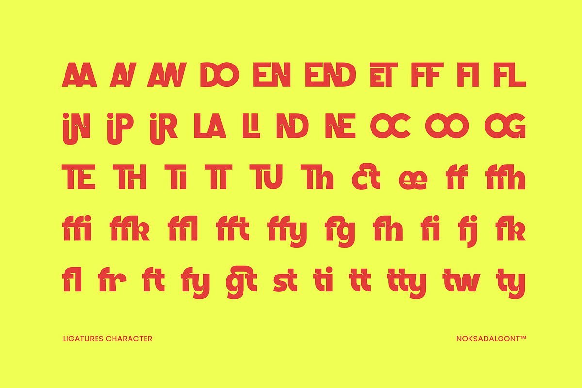 Noksa Dalgont - Modern Sans Font, a Sans Serif Font by Imoodev (Photo 5 of 6)