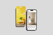 Social Media Post Mockup, an iPhone Mockup by seramoe (Thumbnail 2 of 5)