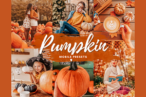 PUMPKIN Mobile Lightroom Presets