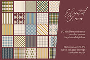 Classic Geometric Seamless Patterns, a Pattern Graphic by Svetlana Lerie (Thumbnail 4 of 12)
