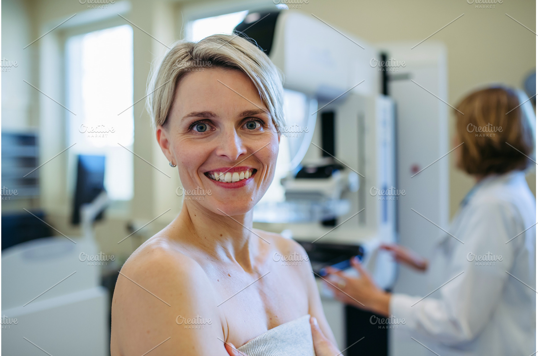 Portrait of female patient before, a Person Photo by HalfPoint