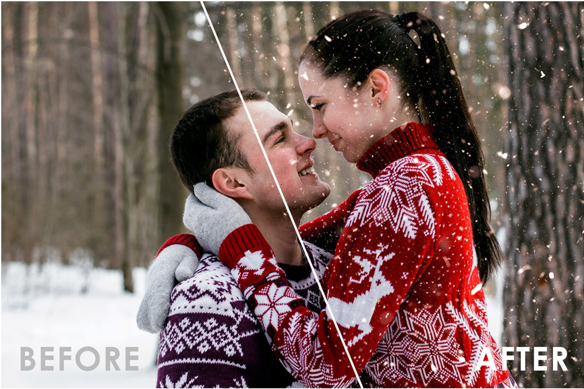 Snow Effect Overlays, a Texture Graphic by NassyArt (Photo 7 of 9)