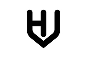HV VH logo design, a Branding & Logo Template by xcoolee