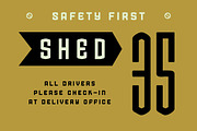 Hard Grind Industrial Font Set, a Sans Serif Font by Price Foundry (Thumbnail 7 of 15)