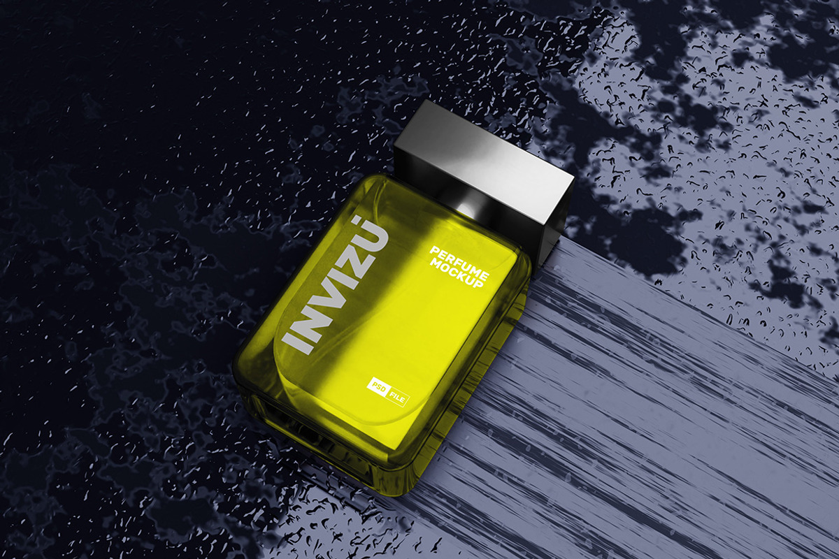 Perfume Bottle Mockup, a Packaging Mockup by Artlogs (Photo 2 of 4)