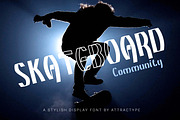 Oscarios - Stylish Display Font, a Sans Serif Font by Attractype (Thumbnail 10 of 12)
