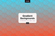 Gradient Hexagonal Backgrounds | V07, a Background Graphic by dvtchk (Thumbnail 7 of 7)
