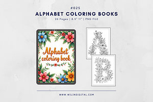 26 Alphabet Coloring Pages For Kids