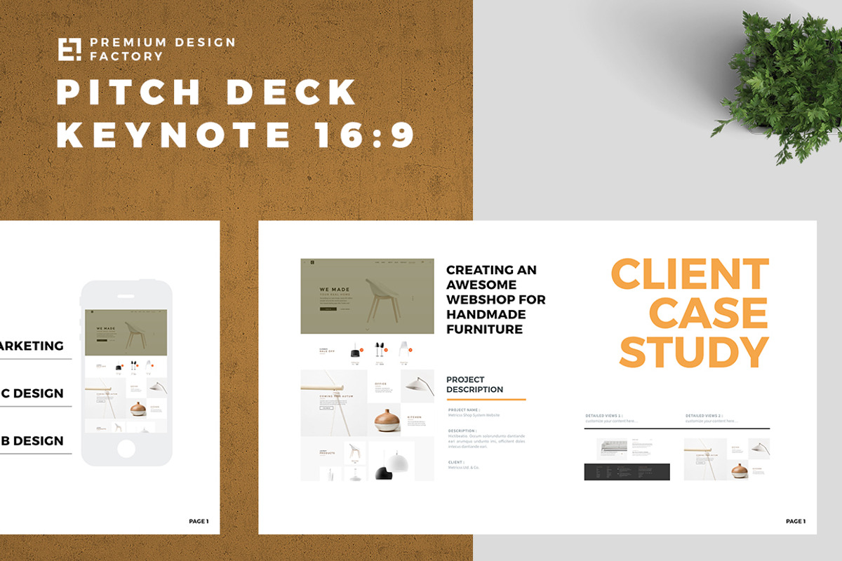 Pitchdeck Presentation Keynote, a Presentation Template by Egotype (Photo 11 of 12)