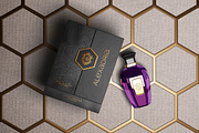 Realistic Luxury Bottle PSD Mockup, a Packaging Mockup by Artlogs x Modaldesain (Thumbnail 2 of 4)