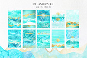 Celestial Landscape Abstract Creator, a Texture Illustration by Julie&Taily (Thumbnail 18 of 25)