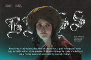 CS Rubeus – Old English Font, a Blackletter Font by Craft Supply Co. (Thumbnail 4 of 8)