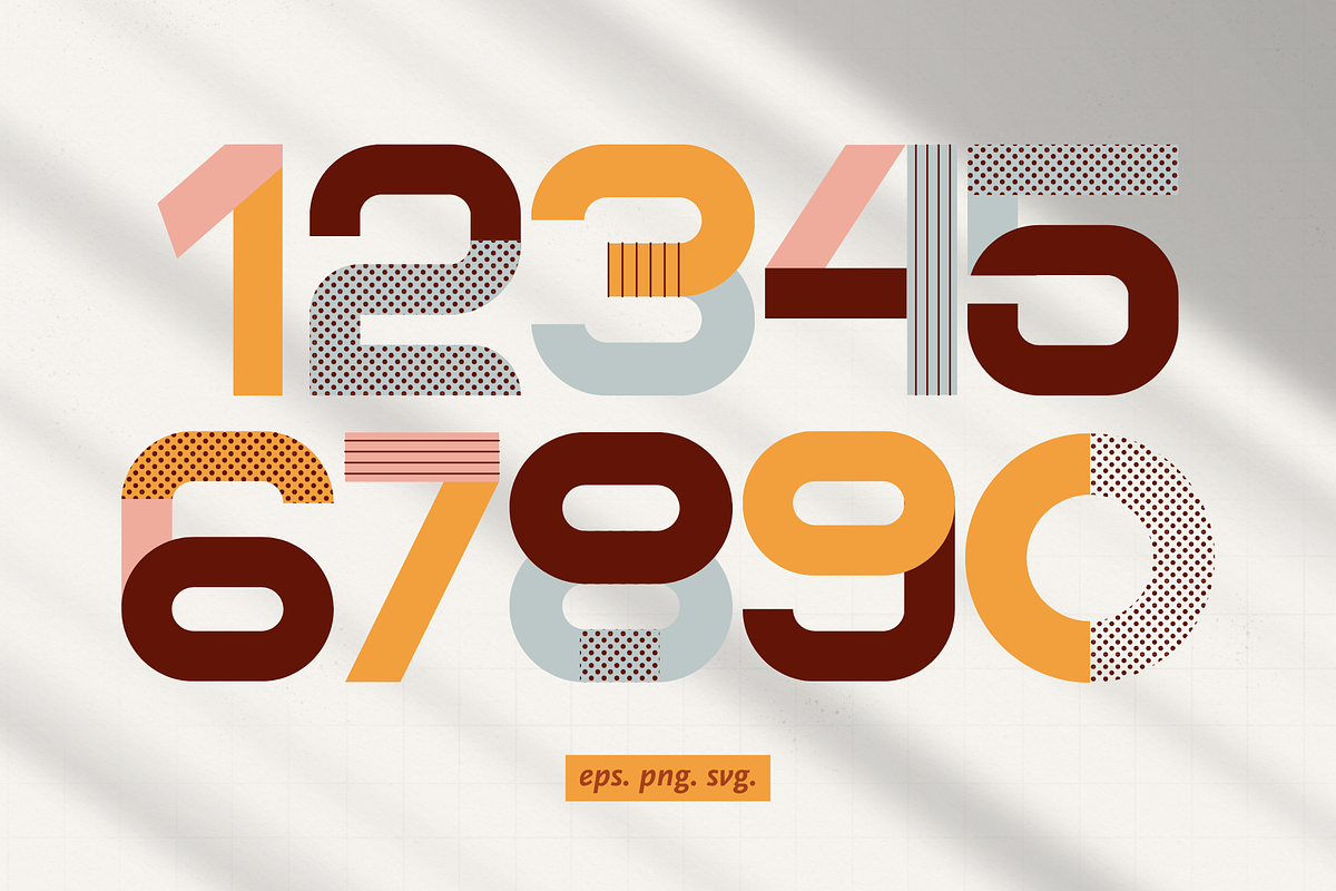 Boho Abstract Geometric Alphabet, an Object Graphic by Iryna Danyliuk (Photo 4 of 7)