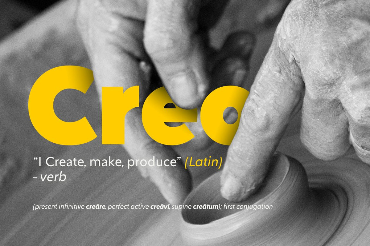 Creo | Classic Proportion Sans Serif, a Sans Serif Font by Wahyu & Sani Co. (Photo 2 of 9)