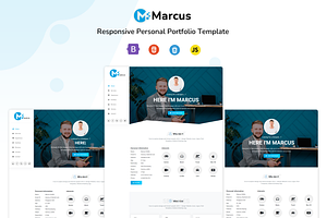 Marcus - Personal Portfolio Template