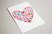 Set of Valentine's Day elements, an Object Graphic by MalniArt (Thumbnail 3 of 4)