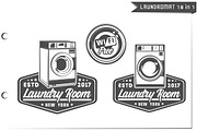 18 in 1 Set of Laundromat, an Object Graphic by Hadanello88 (Thumbnail 3 of 5)