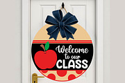 Teacher Classroom Welcome Sign SVG, an Object Graphic by EllaMaiyaali (Thumbnail 2 of 4)