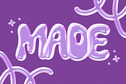 The Days | Bubble Letters + Font, a Handwritten Font by KA Designs (Thumbnail 16 of 16)