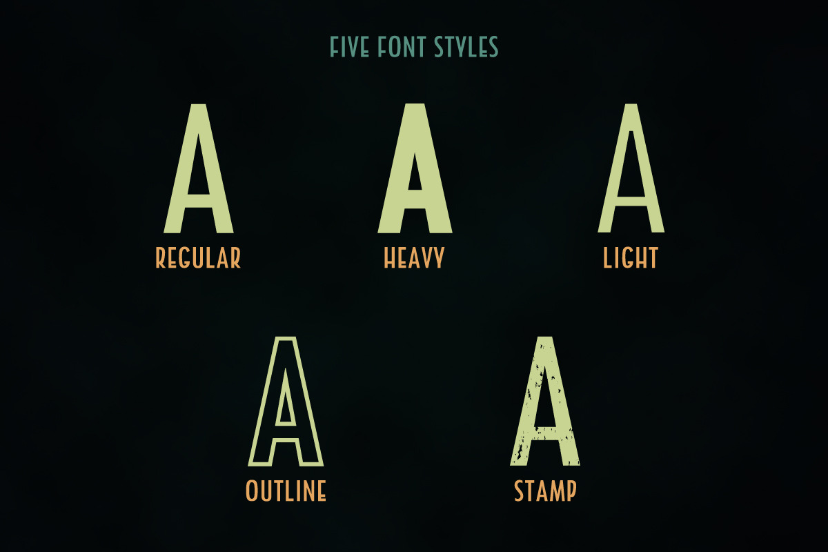 Holder Sans Typeface + Extras preview 3