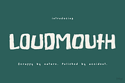 Loudmouth — Scrappy Decorative Font, a Handwritten Font by Mix Fonts (Thumbnail 1 of 9)