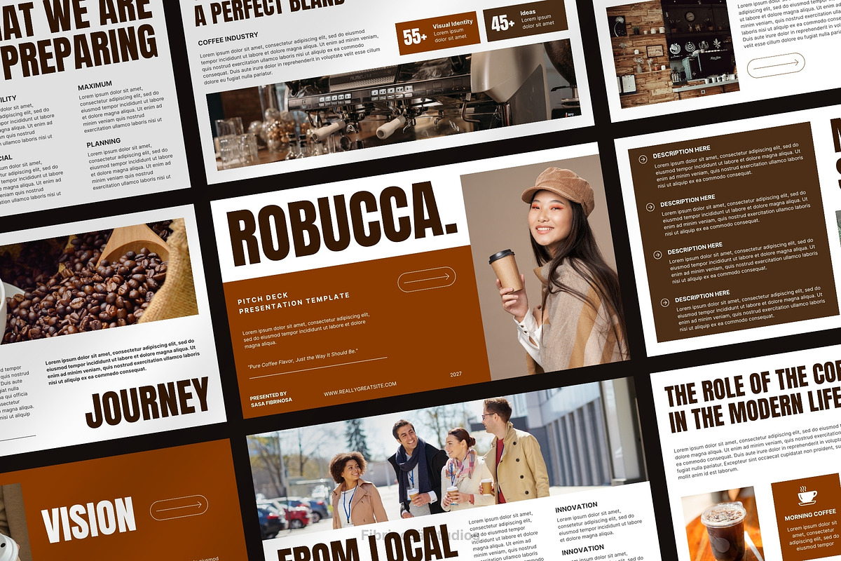 Robucca - Business Pitch Deck