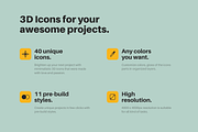 3D Icons / Finance, an Icon by ARKI (Thumbnail 2 of 7)