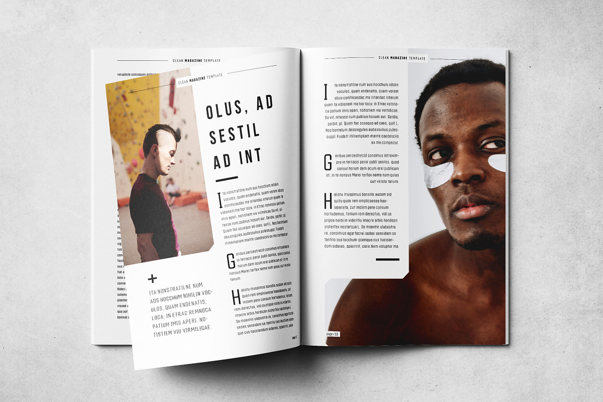 Magazine Layout, a Magazine Template by Grkic Creative (Photo 10 of 13)