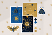 Celestial Kit, a Decorative Illustration by miumiu (Thumbnail 2 of 16)