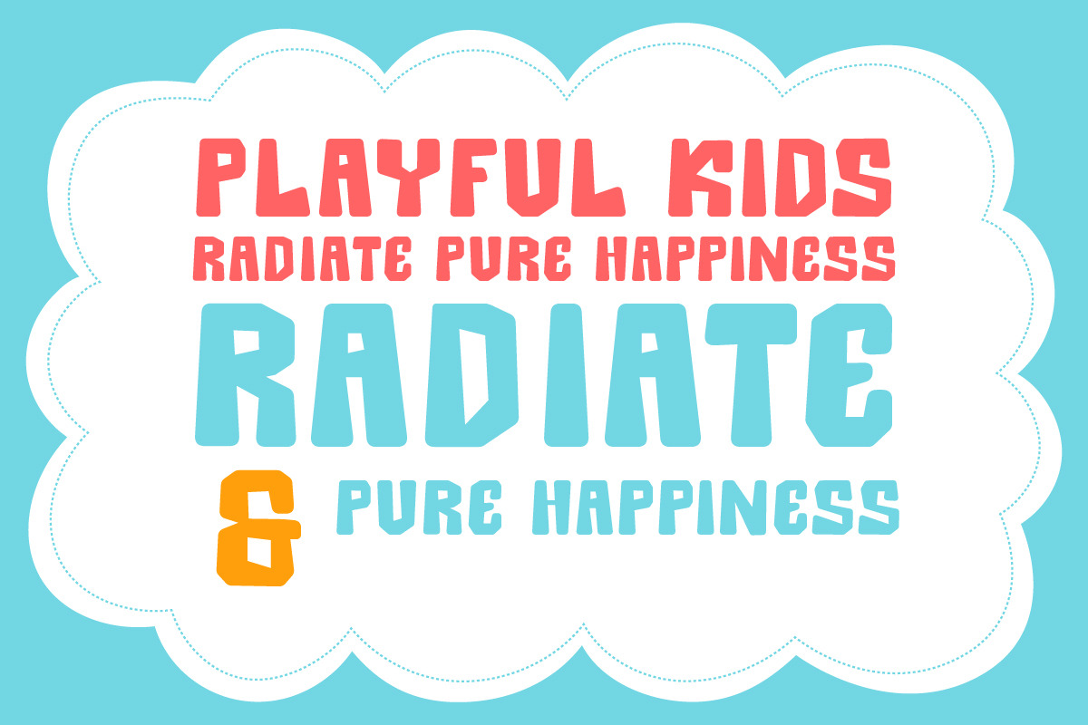 Ruminous playful font, a Handwritten Font by IHDSTD (Photo 3 of 8)