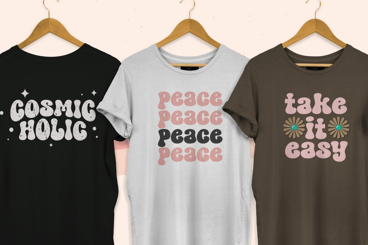Super Vibes - Retro Groovy Style, a Font by HansCo Studio (Photo 7 of 11)