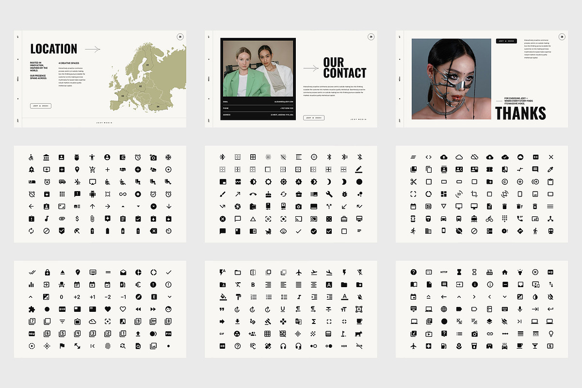 Jexy : Media Kit Google Slides, a Presentation Template by Punkl Camp (Photo 5 of 9)