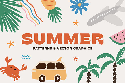 SUMMER patterns & graphics