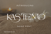 Kastemo - Serif Font, a Serif Font by NDNL Studio (Thumbnail 1 of 9)