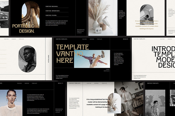 Vantho Presentation Template preview 8