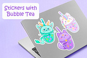 Procreate Brushes Bubble Tea, a Food Illustration by InkPrintsTattoo (Thumbnail 4 of 5)