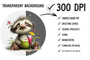 Whimsical Summer Baby Animals Clipar, an Illustration by Craft Nest (Thumbnail 2 of 12)