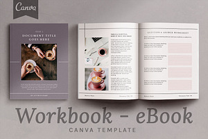 Course Creator Workbook eBook Canva