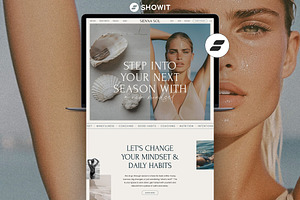Wellness Coach Showit template, a Websites & App Template by Superhero Design Co.