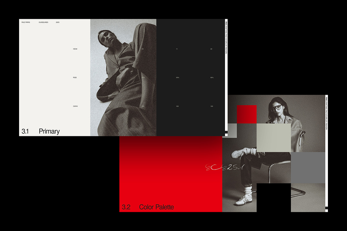 RUE | Brand Guidelines, a Presentation Template by Studio Standard (Photo 6 of 13)