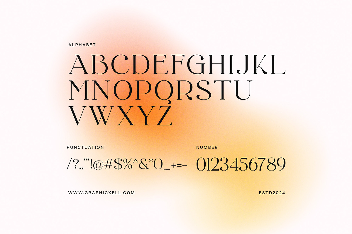 Kolins Modern Serif Font, a Serif Font by Graphicxell (Photo 8 of 8)