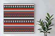 Earthy Ethnic Geometric Seamless, a Pattern Graphic by Sharon Schwalbe (Thumbnail 4 of 6)