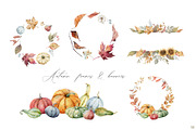 Autumn Time. Watercolor collection., a Decorative Illustration by Elena Medvedeva (Thumbnail 3 of 11)