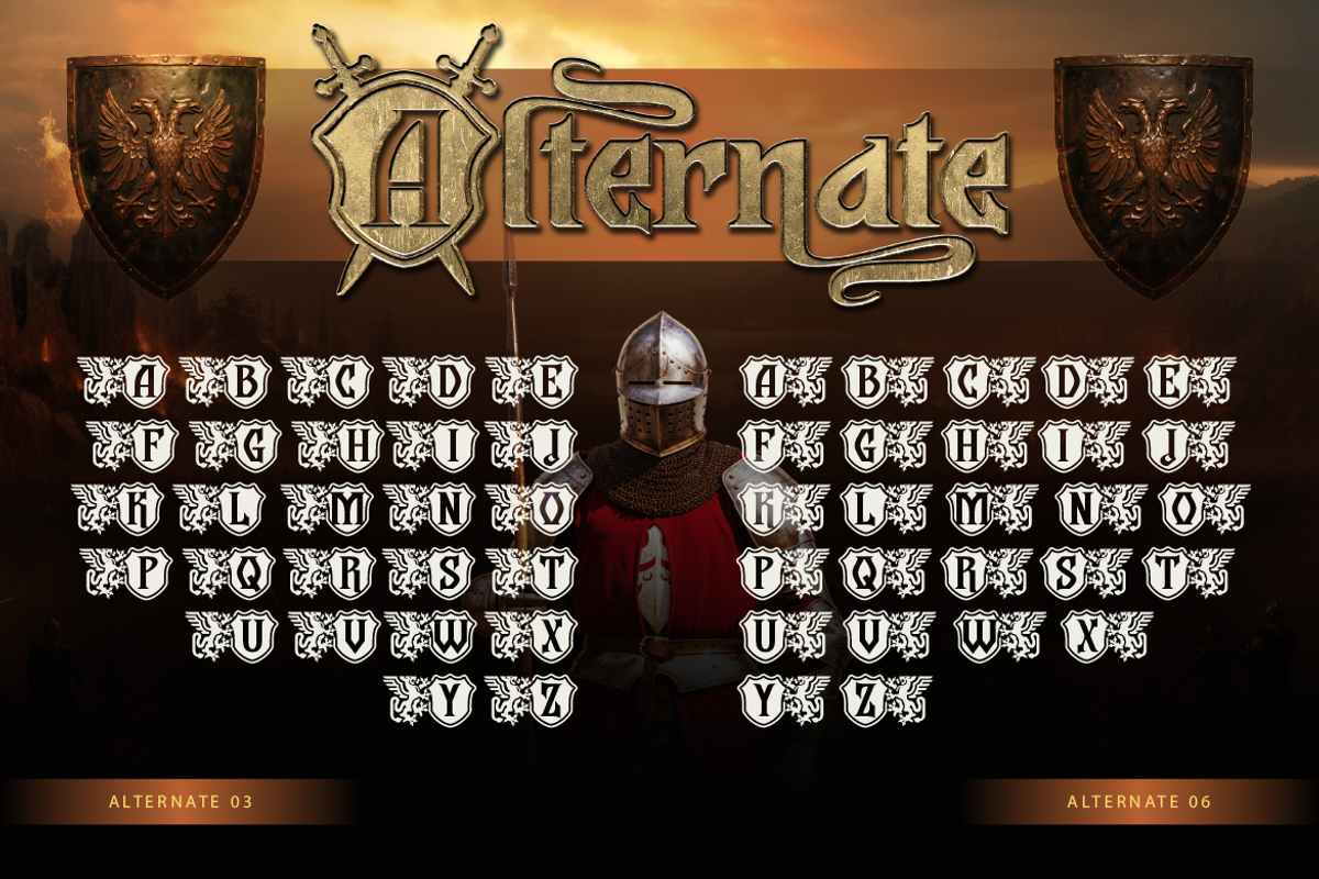 Lotrance, a Serif Font by Burntilldead (Photo 7 of 12)
