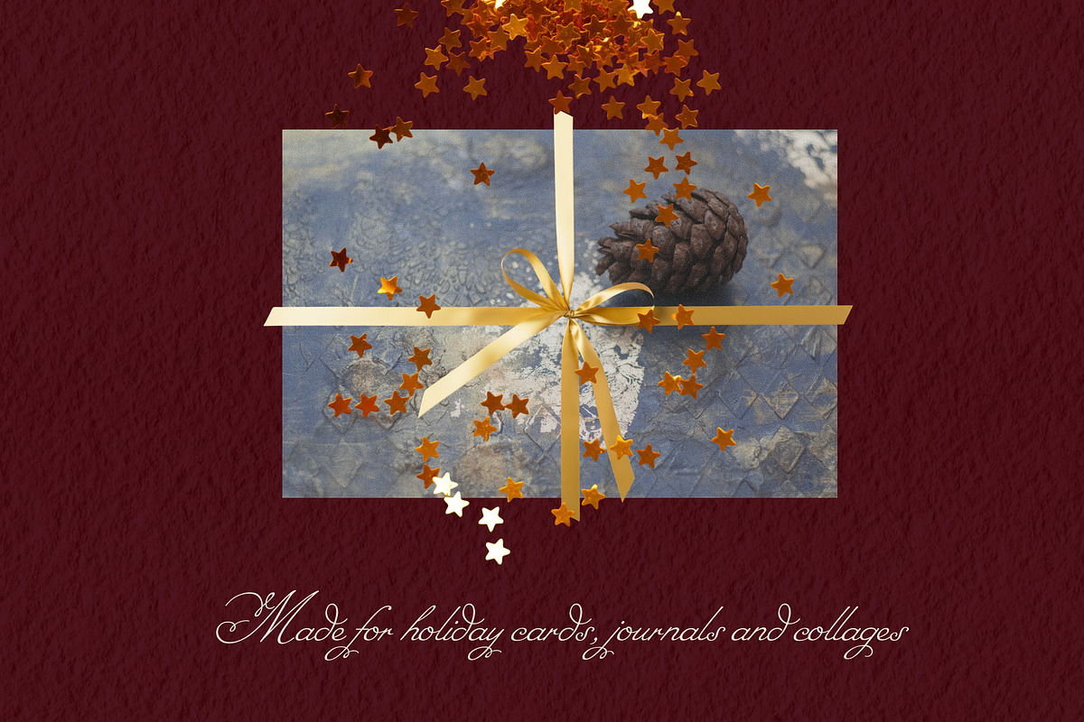 Gift Wrapped in Christmas Ribbons, an Object Graphic by Anzhelika (Photo 4 of 12)