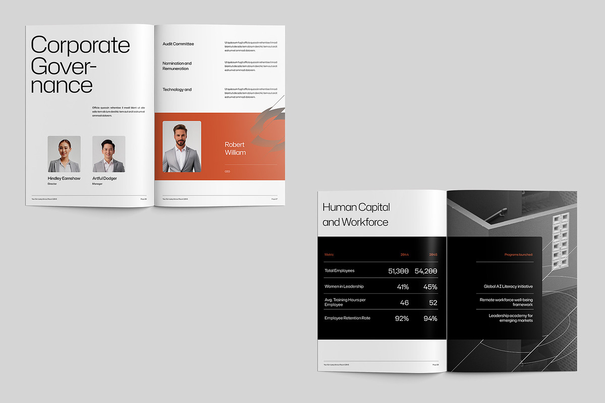 Annual Report Template - Futrra preview 7