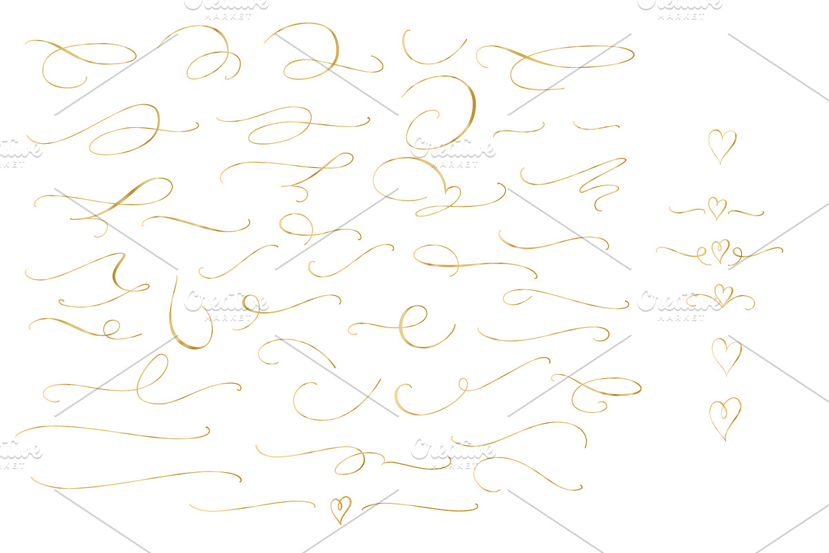 Collection of Wedding calligraphy, a Decorative Illustration by Olga Proz (Photo 7 of 8)