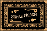CS Mulan Font + Ornaments, a Serif Font by Craft Supply Co. (Thumbnail 5 of 6)