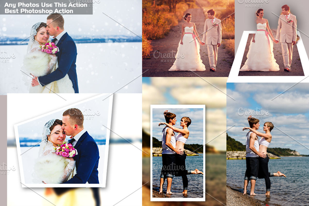 Pop Out Photo Effect PS Action preview 7